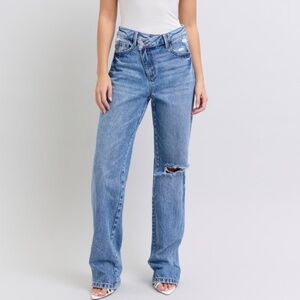 JB Crisscross Dad Jean